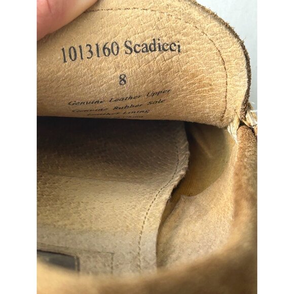 Aston Grey Collection Scadicci Penny Loafers Men’s size 8 Genuine Leather Upper - Picture 3 of 13